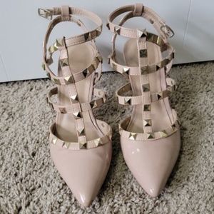 Mix No. 6 Beige High Heels